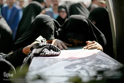 استقبال از ۹ شهید گمنام دفاع مقدس در تبریز