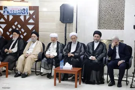 دیدار با نمایندگان مراجع تقلید درمکه