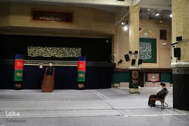 مراسم عزاداری شب عاشورای حسینی(ع) در حسینیه امام خمینی