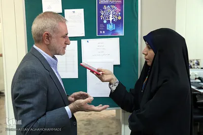 بازدید سید شهاب الدین چاووشی، معاون سیاسی استاندار تهران از ایکنا