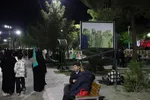 حال و هوای گلستان شهدای اصفهان در شب‌های حماسه و حضور