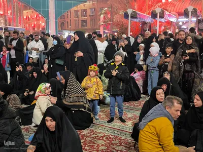 حال و هوای بین الحرمین در شام شهادت حضرت زینب(س)