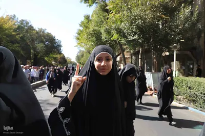 راهپیمایی بشارت نصر در تبریز