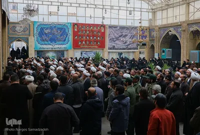 تشییع پیکر مرحوم حجت‌الاسلام ابطحی در اصفهان