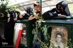 پیکر مطهر شهید مدافع حرم «عباس آسمیه» در کرج