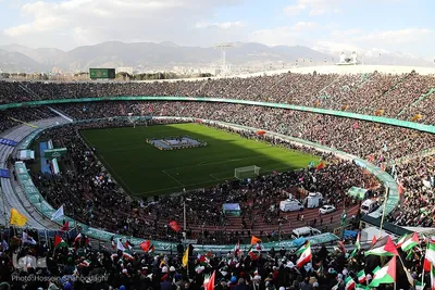 محفل امام حسنی‌ها در ورزشگاه آزادی