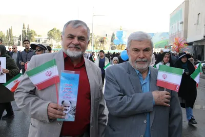 راهپیمایی ۲۲ بهمن در شیراز