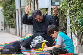 مراسم دعای عرفه در گلزار شهدای بهشت زهرا(س)