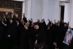 مراسم سوگواری شب شهادت رهبر معظم انقلاب در حرم شاهچراغ(ع)