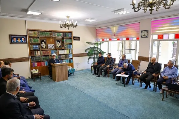 جلسه هیات امنای بزرگترین مسجد تبریز