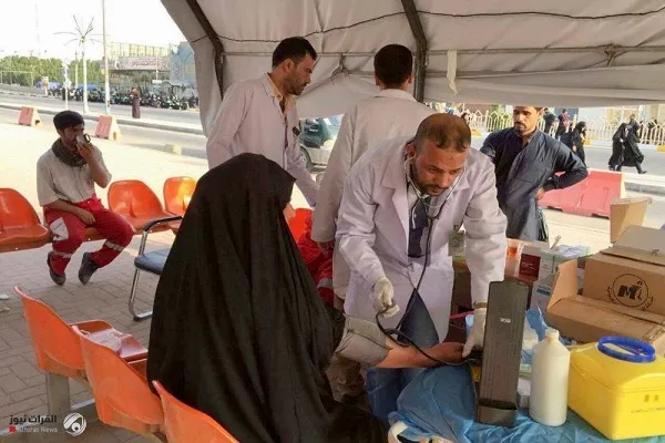 الصحة العراقية تشرع بخطتها الطارئة لزيارة الأربعين وتعلن تفاصيلها