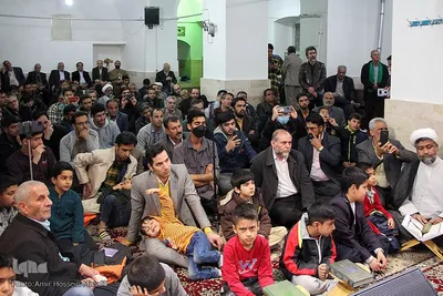 محفل قرآنی با حضور حمید شاکرنژاد در مسجد هاشمی یزد‎‎