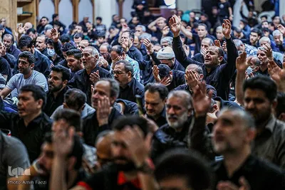 مراسم راه‍یمایی جاماندگان اربعین در شیراز