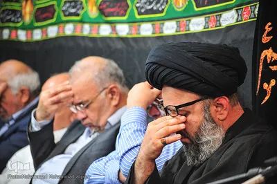 روضه‌خوانی در منزل آیت‌الله سیدعلی شفیعی