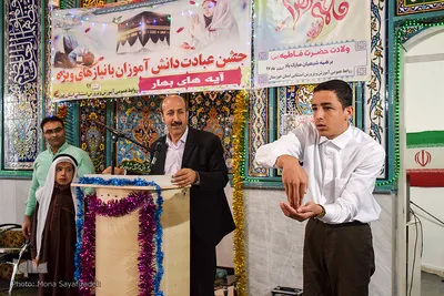 جشن عبادت دانش‌آموزان با نیازهای ویژه در اهواز