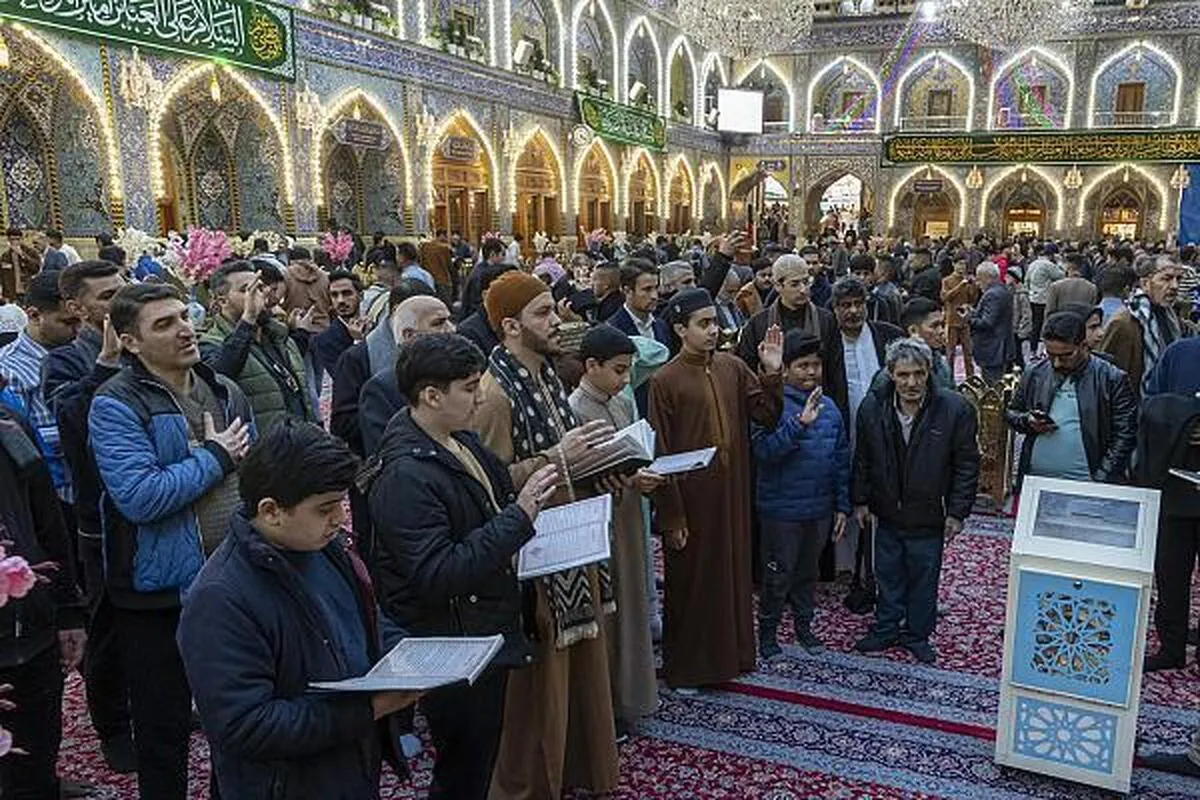 Wadanda suka fafata a gasar kasa da kasa sun ziyarci hubbaren Abbasiyawa (AS)