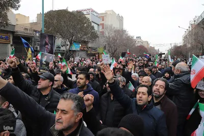 اجتماع هیأت‌ها و دسته‌های تبریز در عزای رهبر شهید انقلاب