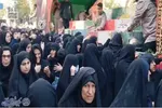تشییع باشکوه ده آلاله سرخ از کربلای ایران؛ ساری در سالروز شهادت حضرت زهرا(س)