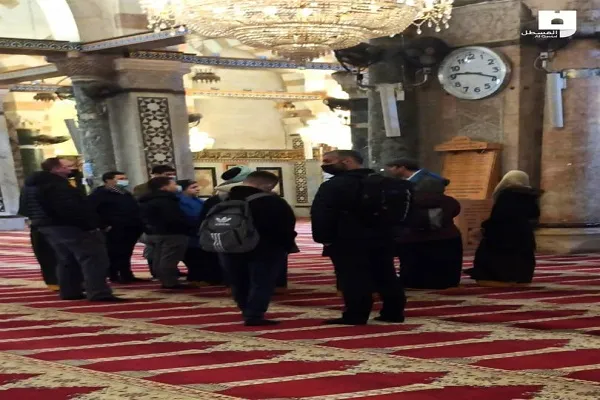 Kemasukan ilegal anggota kabinet Zionis ke dalam Masjid Al-Aqsa + Video