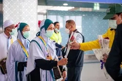 Les pèlerins thaïlandais après deux ans d’attente