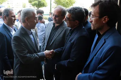 منصور غلامی، وزیر علوم، تحقیقات و فن آوری در مراسم تشییع پیکر مرحوم حجت الاسلام «احمد احمدی»