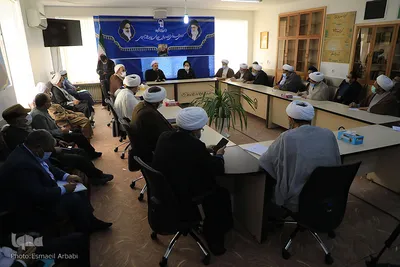 دیدار حجت‌الاسلام عبادی با جامعه روحانیت مبارز خراسان‌جنوبی