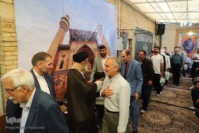 بیعت مجدد مردم تبریز با نماینده ولایت فقیه در آذربایجان شرقی به مناسبت عید غدیر‎