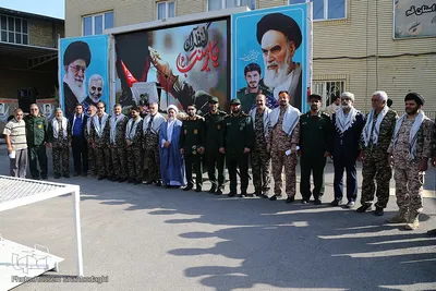 صبحگاه اقتدار معلمان و دانش‌آموزان بسیجی استان قم