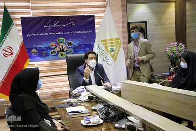 نشست خبری عبدالصمد شهبازی مدیر صندوق کارآفرینی و امید یزد