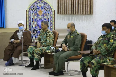 دیدار فرماندهان ارتش با حجت‌الاسلام عبادی