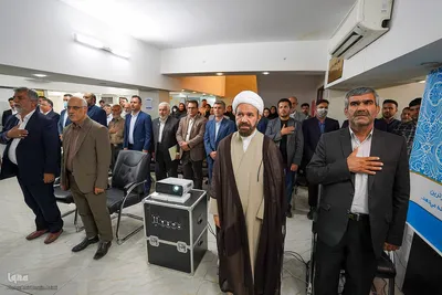 افتتاح بخش دیالیز دارالشفاء حرم مطهر به مناسبت روز بزرگداشت حضرت شاهچراغ(ع)