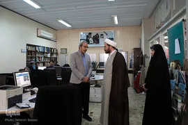 بازدید  حجت الاسلام والمسلمین مهدی فرمانیان، معاون امور بین الملل مجمع جهانی اهل بیت(ع) از ایکنا