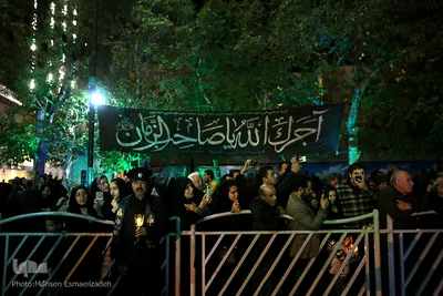 مراسم شام غریبان امام رضا(ع) در حرم مطهر رضوی