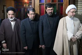 مراسم بزرگداشت سومین روز ارتحال مرحوم آیت‌الله واعظ‌زاده خراسانی
