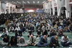 مراسم قرائت دعای پرفیض عرفه در حسینیه جماران بیرجند