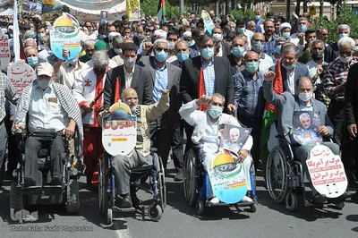 راهپیمایی روز جهانی قدس در بیرجند