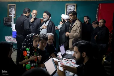 بازدید مسئولان حج و زیارت از خدمات به زائران در مسیر مشایه و کربلای معلی