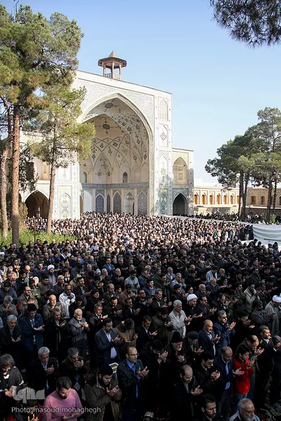 راهپیمایی مردم سمنان در پی شهادت سردار سپهبد شهید قاسم سلیمانی