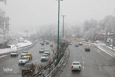 تهران برفی