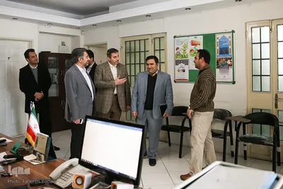 بازدید معاون فرهنگی دبیرخانه شورای عالی مناطق آزاد از سازمان قرآنی دانشگاهیان کشور
