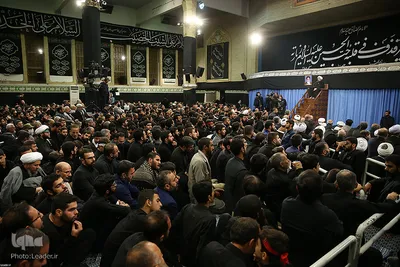 مراسم عزاداری شام غریبان در حسینیه امام خمینی(ره)