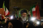 تجمع مردم درچه در سوگ شهادت رهبر انقلاب