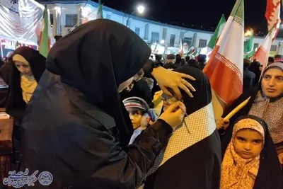 مردم انقلابی بابلسر در چهل و هفتمین اجتماع شبانه مردمی