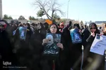 تجمع گروهی ازمردم مشهد در حمایت از حملات موشکی سپاه
