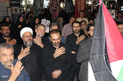 تجمع مردم انقلابی ملایر در محکومیت جنایت رژیم خبیث صهیونیستی‎