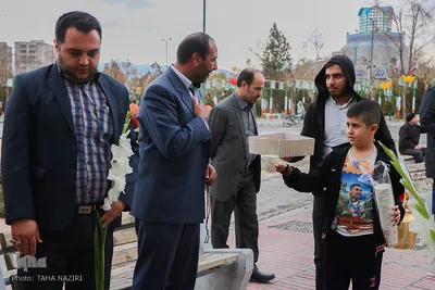 تجدید میثاق سرپرست جهاددانشگاهی استان مرکزی با شهدا/عکاس:طاها نظیری