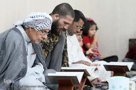 محفل انس با قرآن در روستای مگطوع