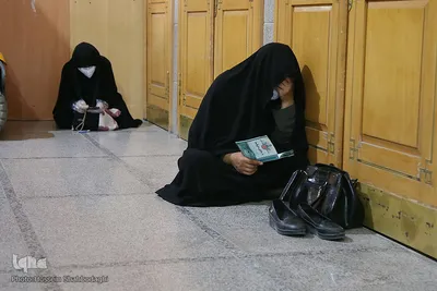 مراسم دعای عرفه در جوار کریمه اهل بیت