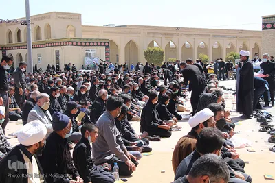 مراسم اربعین حسینی در آستان مقدس شهدای باقریه بیرجند