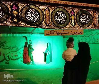 موکب عزاداری حضرت زهرا(س) در ورودی بیرجند
